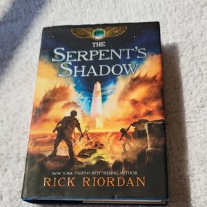 The Serpent's Shadow By Rick Riordan.    Youth Fiction. Hard Cover.